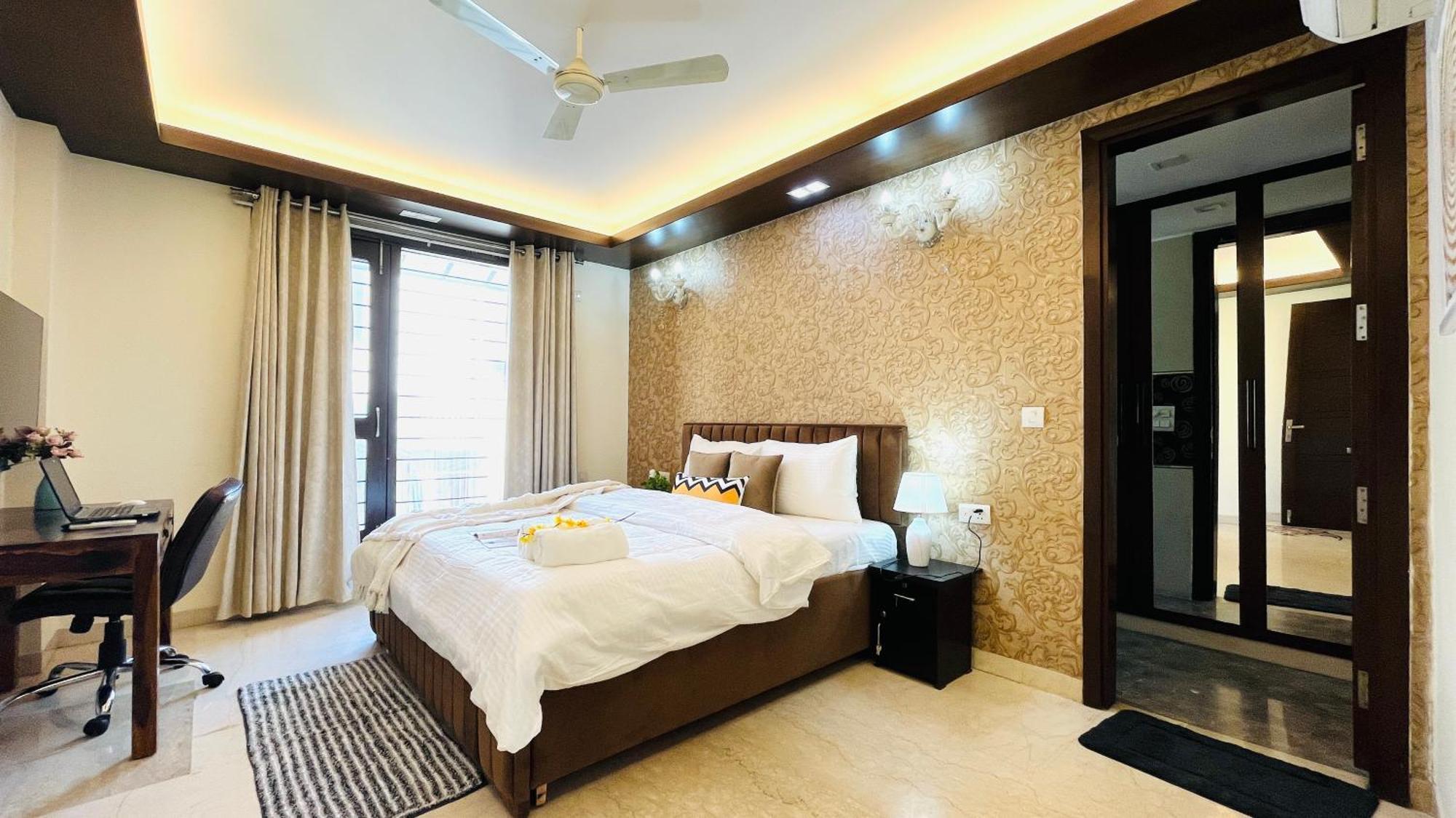 Olive Serviced Apartments - Defence Colony New Delhi Phòng bức ảnh