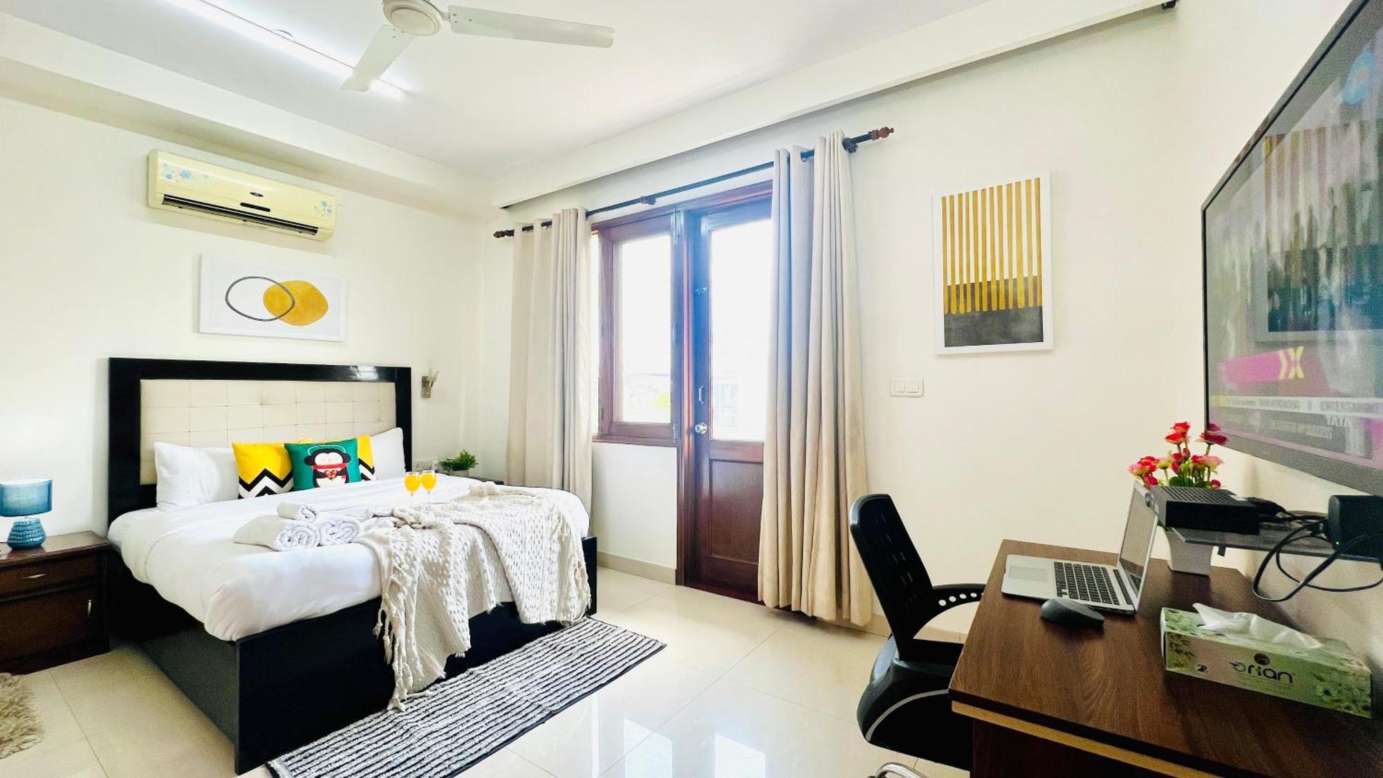 Olive Serviced Apartments - Defence Colony New Delhi Phòng bức ảnh