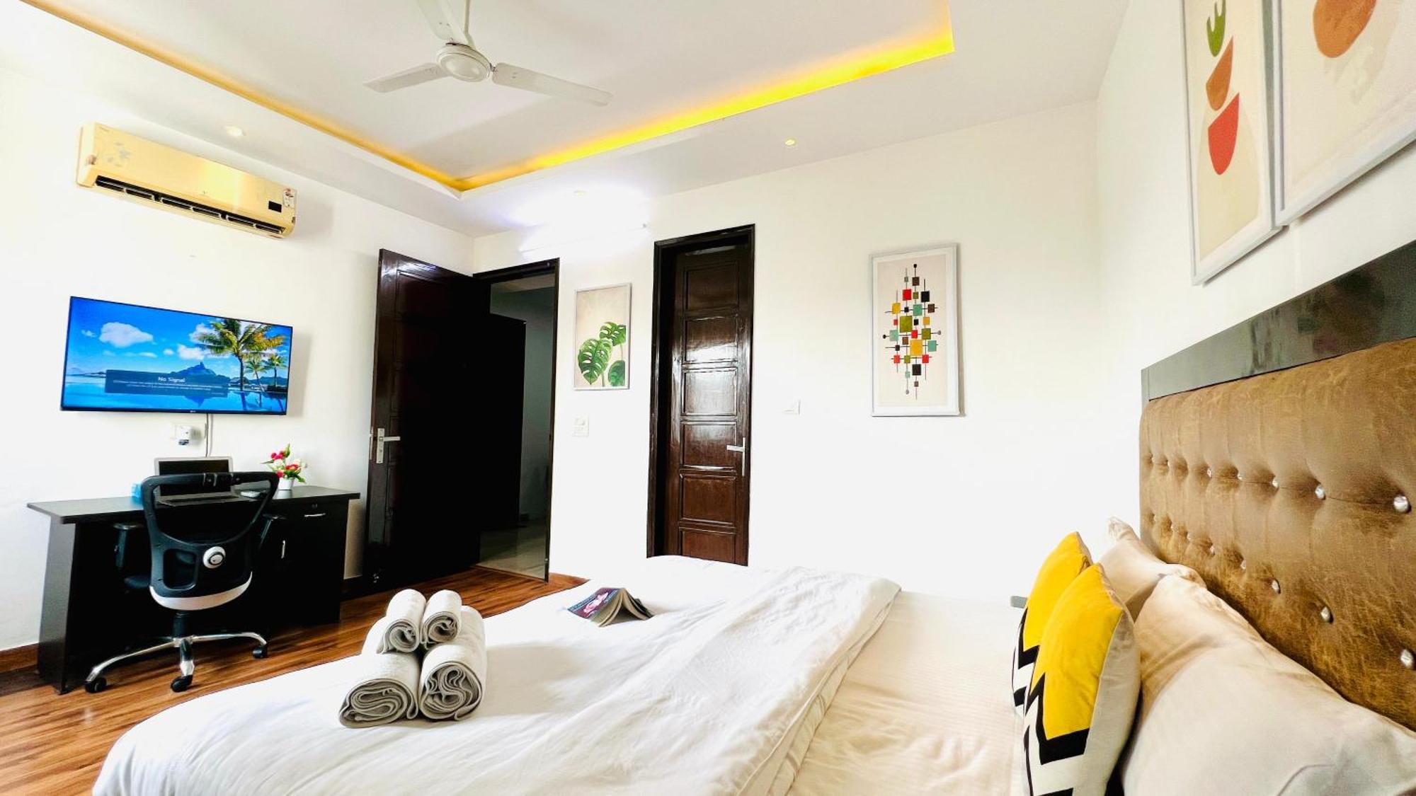 Olive Serviced Apartments - Defence Colony New Delhi Phòng bức ảnh