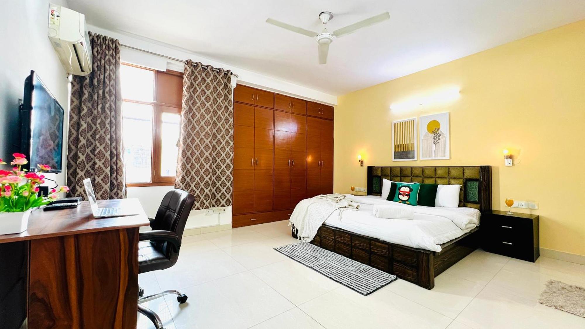 Olive Serviced Apartments - Defence Colony New Delhi Phòng bức ảnh